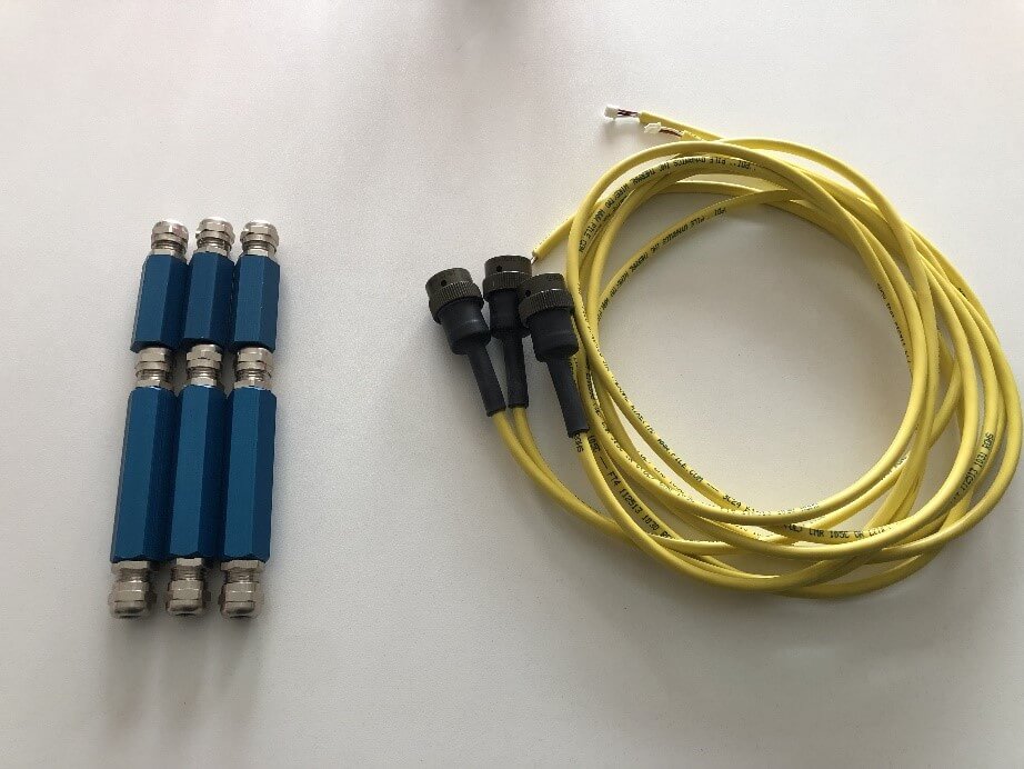 电缆和配件,热法桩身完整性测试
